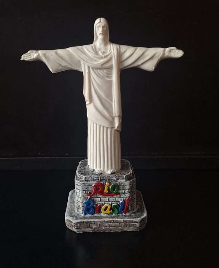 Cristo Rio Brasil colorido