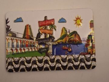 imã de geladeira Rio de Janeiro placas