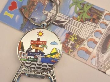 chaveiro placa Rio de Janeiro, bondinho, cristo, lapa