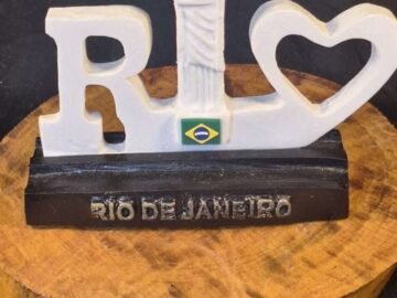 Cristo placa Rio de Janeiro