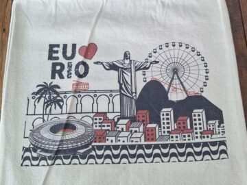 ecobag Roda gigante, Cristo, Arcos da lapa 