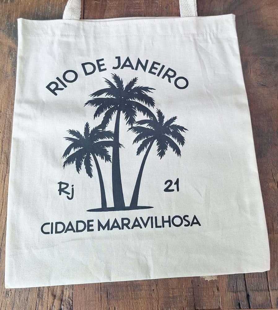 ecobag Rio de Janeiro, RJ, 21, coqueiros