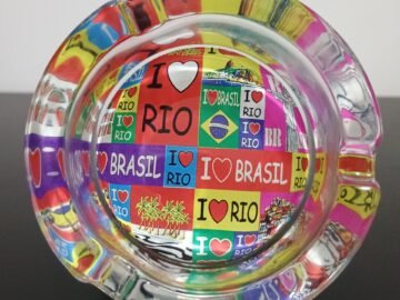 cinzeiro colorido, Eu amo Rio, Rio de Janeiro, lapa, Cristo, brasil, pão de açúcar, bondinho, Rio de Janeiro, Brasil