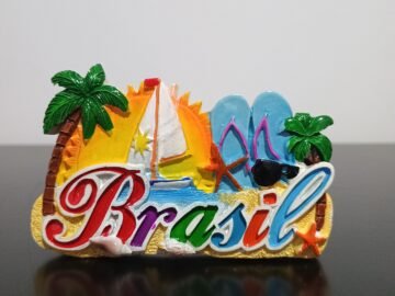 Imã de Geladeira em resina Brasil