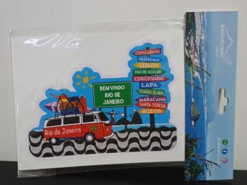 Adesivo bem vindo ao Rio de Janeiro