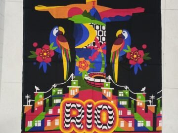 Canga de poliéster Rio Vertical