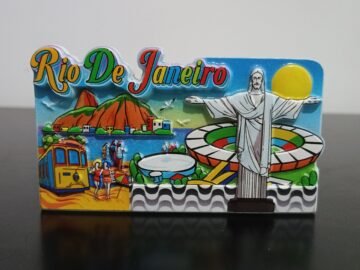 Imã de geladeira em resina Rio de Janeiro