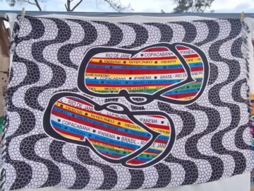 Canga de poliéster havaianas