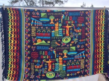 Canga de poliéster Carnaval